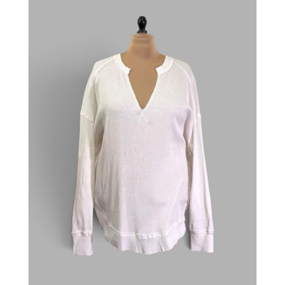 Siva White Waffle Knit Tunic, New in Package! Size XL